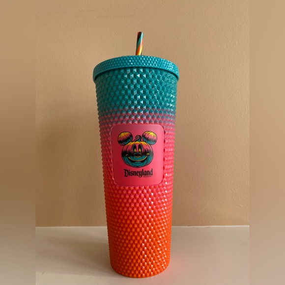 Disney Other - New Disneyland 2023 Starbucks Halloween Ombre Studded Tumbler